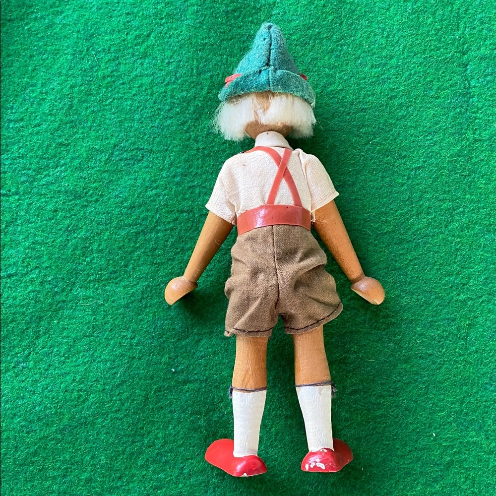 Polish Girl Doll Hand Crafted Wood Collectible Vintage - Picture 2 of 9